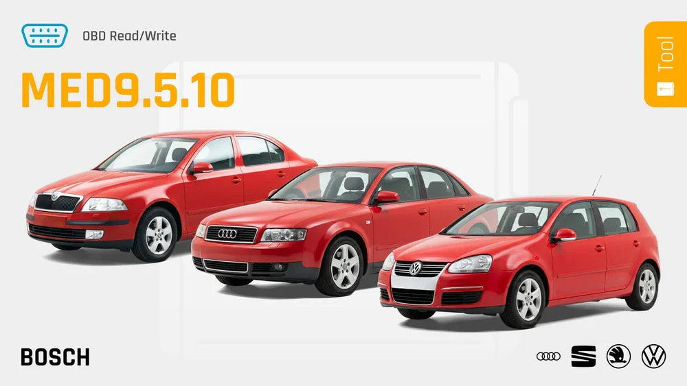 VAG Bosch MED9.5.10 Now 100% OBD Read/Write on the Tool!