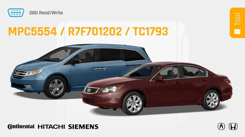Honda & Acura coverage continues with more Continental, Hitachi, and Panasonic ECUs on the Tool!