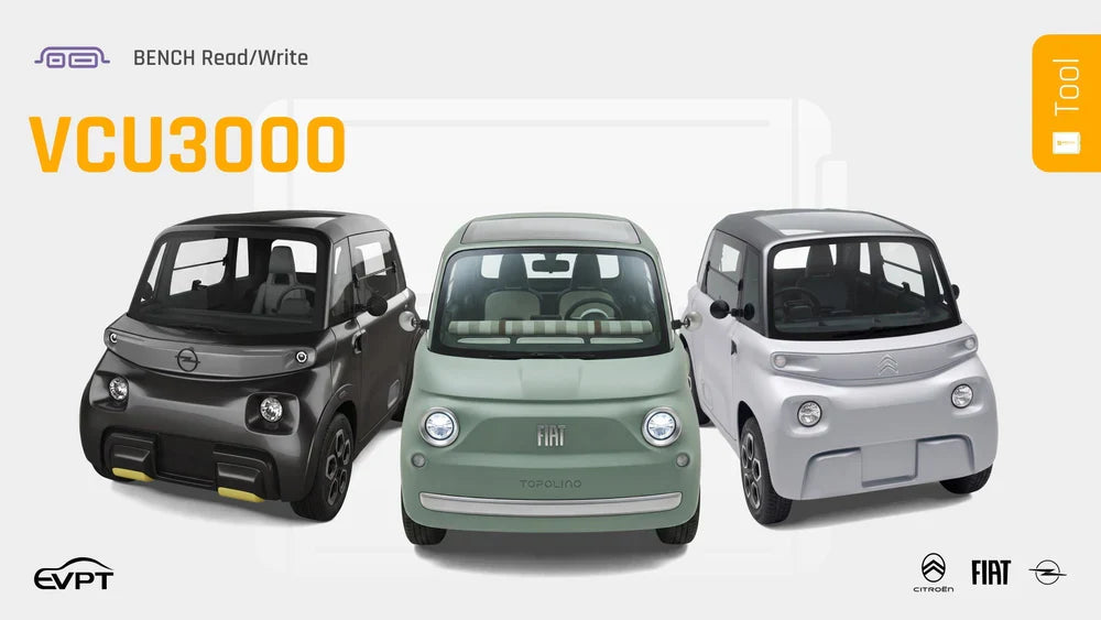 Citroën AMI, Fiat Topolino, and Opel Rocks-e now on the Tool!