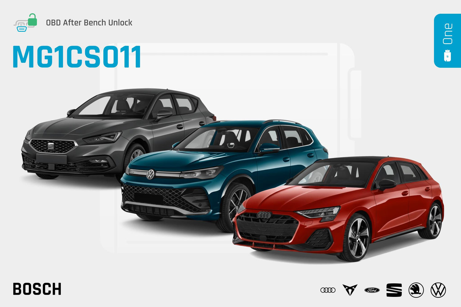 The VAG 1.5 TSI bestseller lands on the One: MG1CS011 live via OBD!