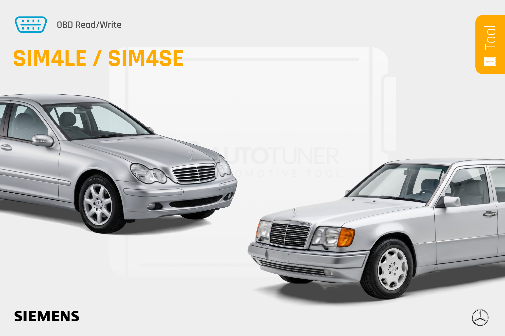 Mercedes Siemens SIM4LE/SIM4SE Protocols added to the Tool