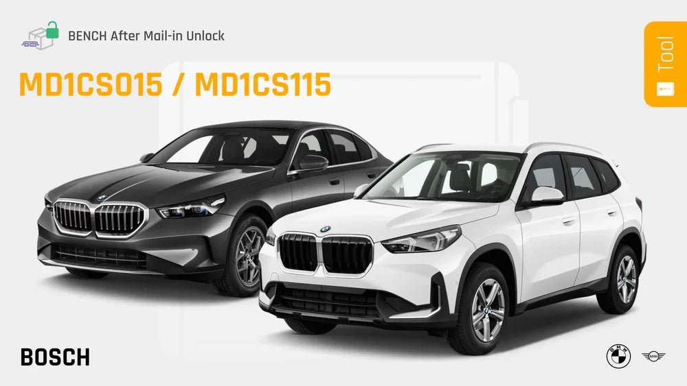 BMW & Mini 2.0T/3.0T Diesel MHEV ECUs Unlocked (DDE9: MD1CS015, MD1CS115)