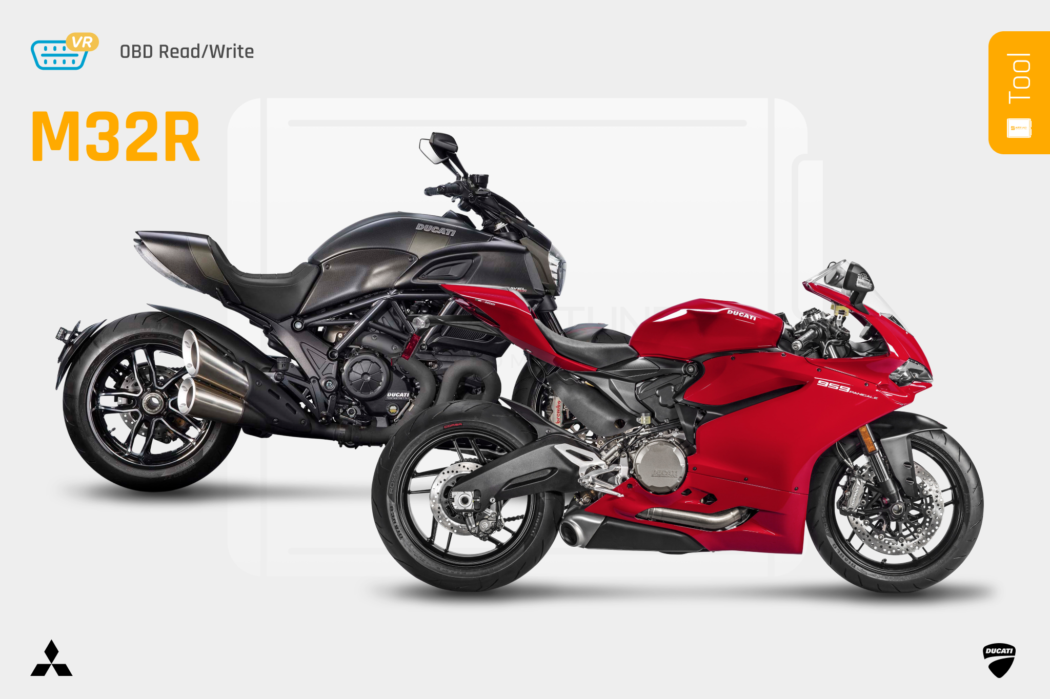 Ducati ECU Support Live on the Tool (Mitsubishi M32R)