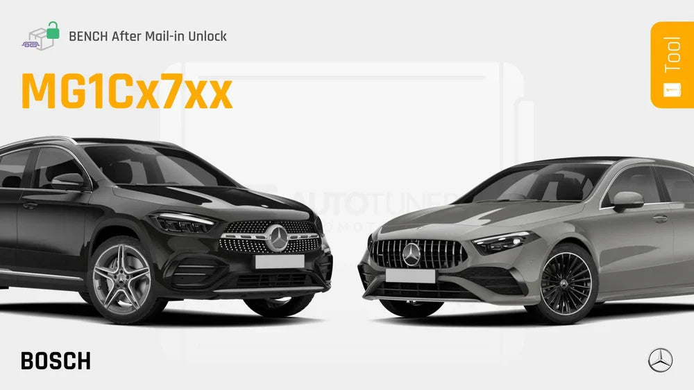 Mercedes 1.3T & 2.0T (MHEV & PHEV) with Bosch MG1CS701 (MRG5) & MG1CP777 (MRG4) Now Unlocked!