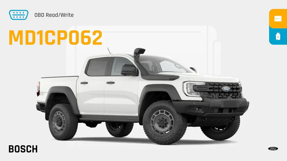 Ford Coverages Expands: Ranger Super Duty 3.0L V6 Diesel Now Supported (Bosch MD1CP062)