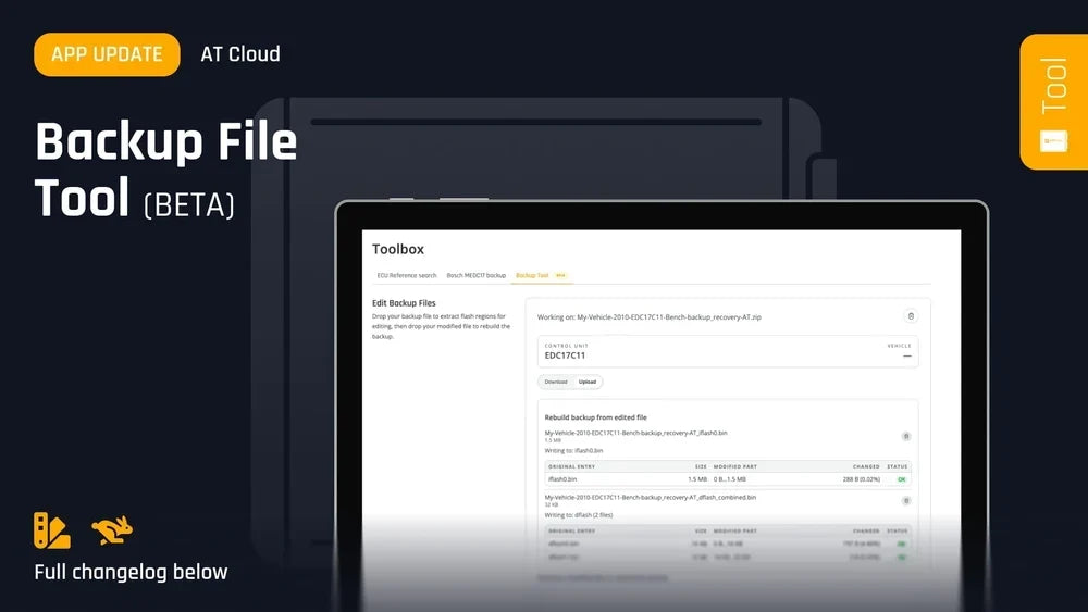 New Backup File Tool (BETA)