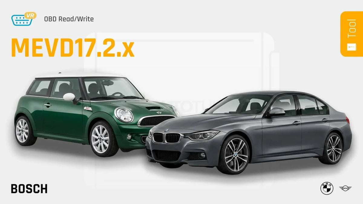 BMW/Mini MEVD17.2.x Live via 100% OBD VR on the Tool