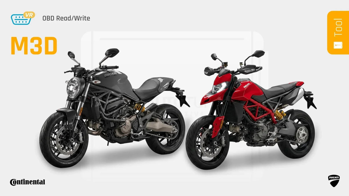 Ducati Lineup Now Live on the Tool (Continental M3D)
