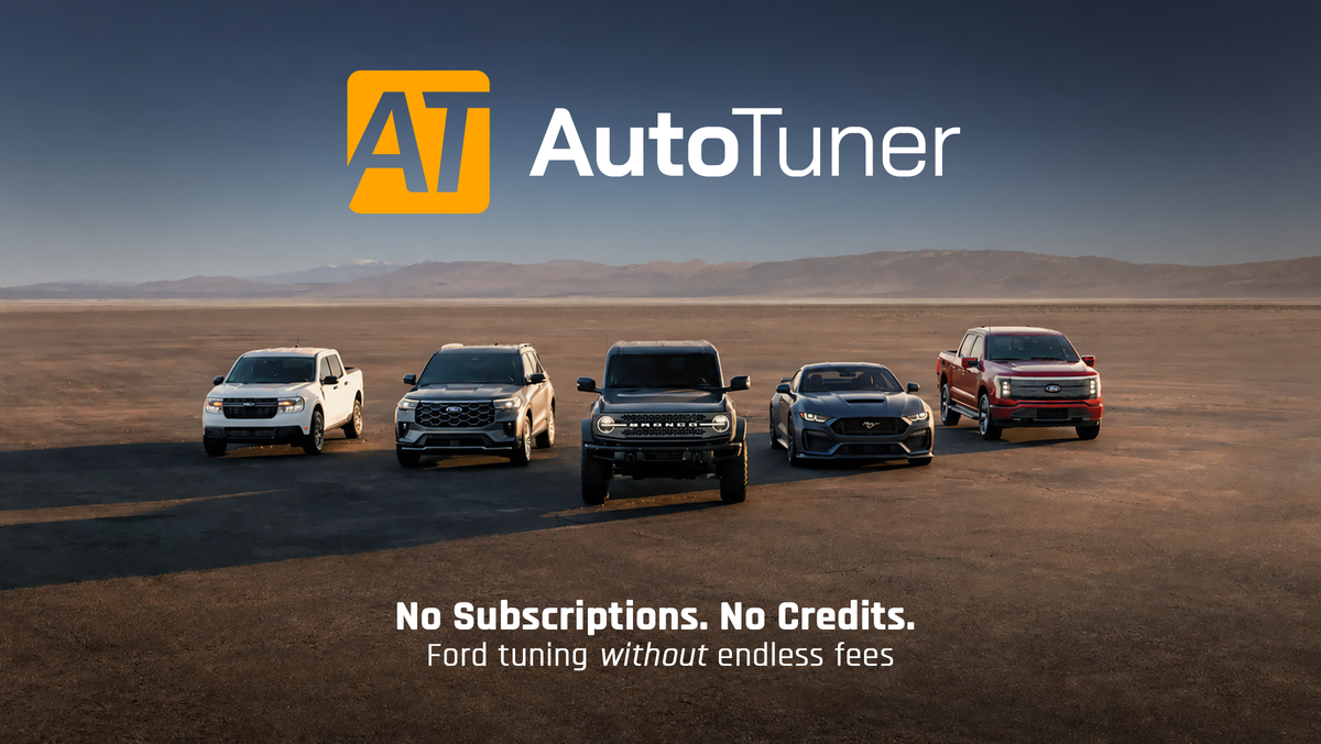 Ford Tuning with AutoTuner: Broad Coverage, without Endless Fees