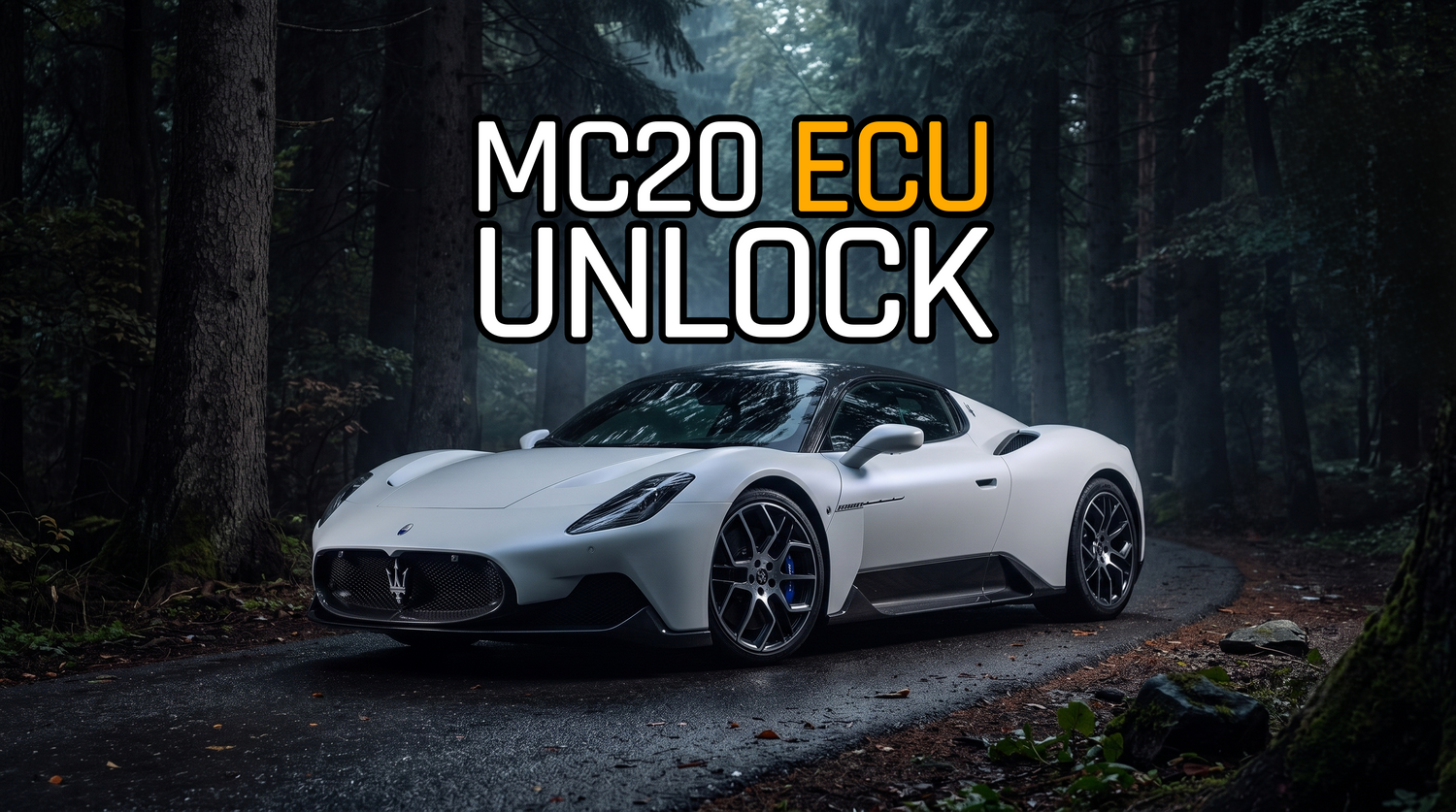 Maserati MC20, GranCabrio, Grantourismo, Grecale, and MCPura ECU Now Unlocked!
